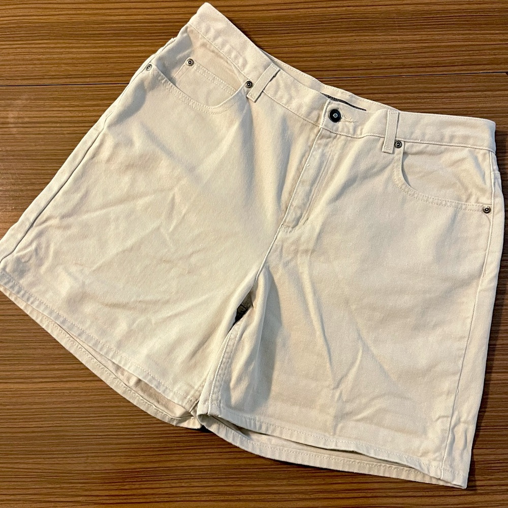 90s 100% COTTON JEAN SHORTS - SIZE 14